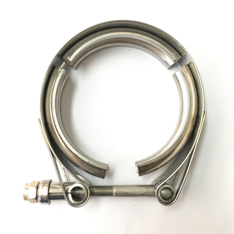 Ticon Industries - 3.5" Stainless Steel V-Band Clamp (qty1) - Heavy Duty - 119-08900-0000 - Image 2